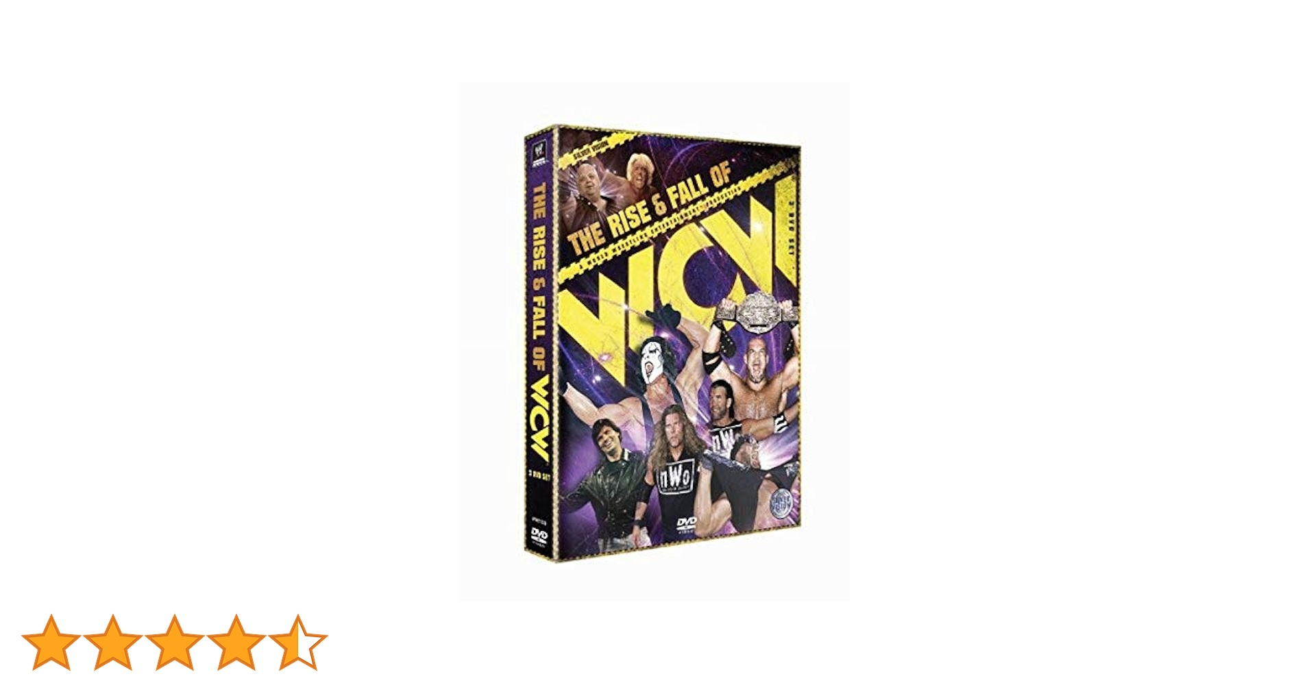 WWEⓇWCW ライズ&フォール〈3枚組〉 WWEⓇWCW ライズ&フォール〈3枚組〉